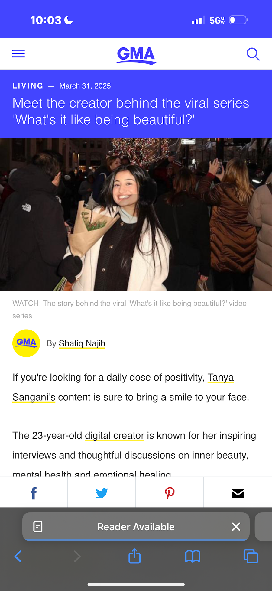 GOOD MORNING AMERICA screenshot